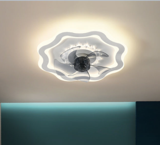No Move head Bedroom Fan Light